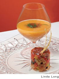 Yellow Gazpacho and Ratatouille Recipe
