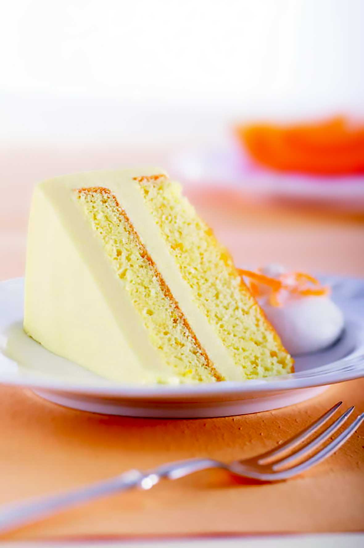Orange and Cream Cake