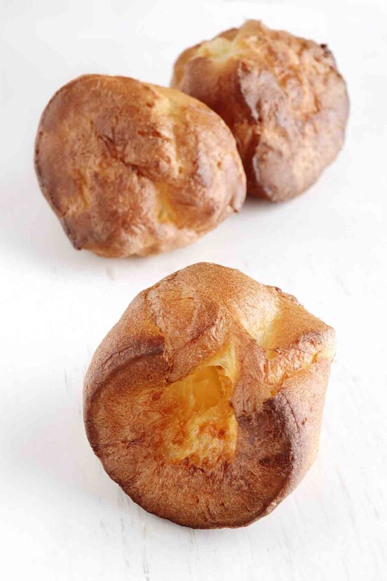 Three of Shirley's mile-high popovers.