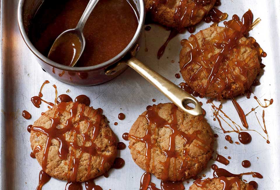 Ginger Chili Caramel Cookies