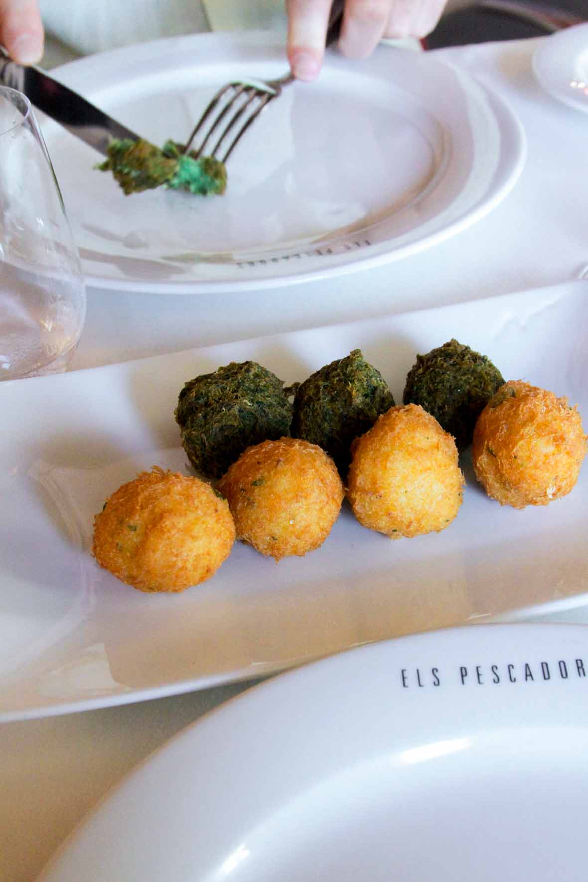 Cod and Spinach Fritters | Els Pescadors