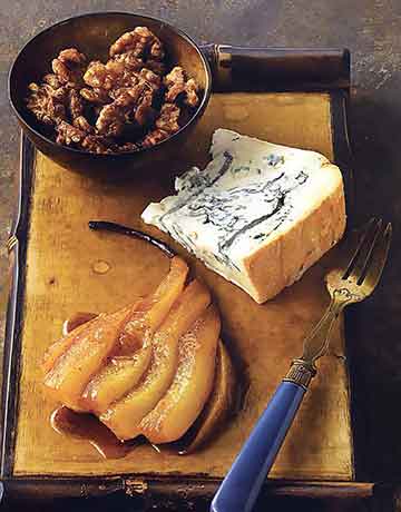 Gorgonzola Dolce with Roasted Pears