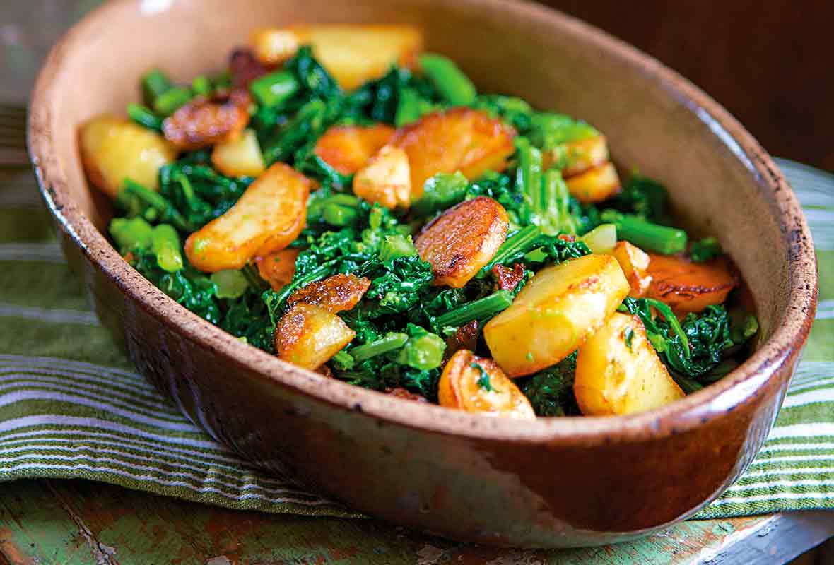 Sautéed Broccoli Rabe with Potatoes Recipe