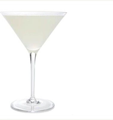 A foolproof daiquiri in a long-stemmed glass.