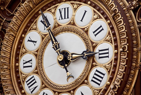 Clock in the Musée d'Orsay