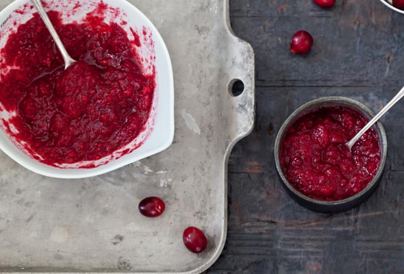Raw Cranberry Relish Recipe