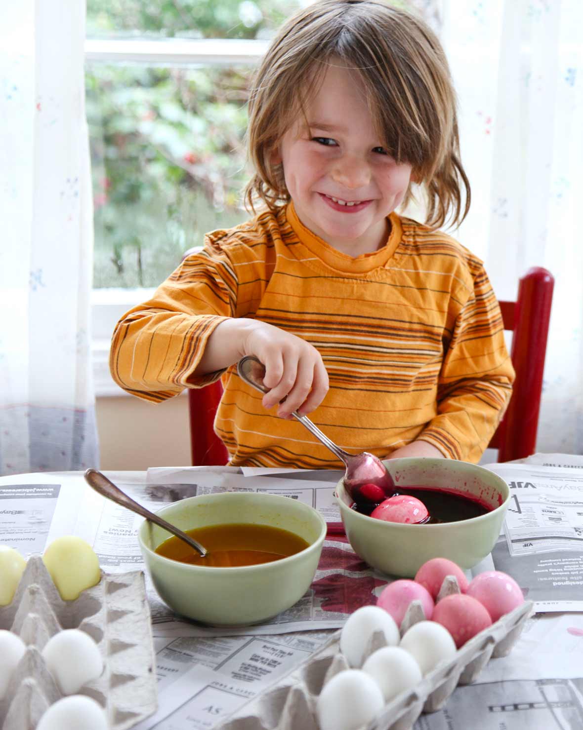 Dyed Easter Eggs