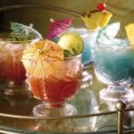 Mai Tai and Blue Hawaiian Cocktails