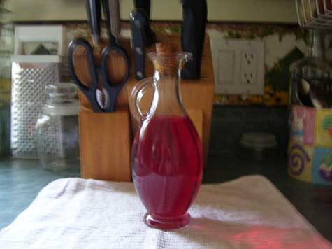 Reader Chive Blossom Vinegar