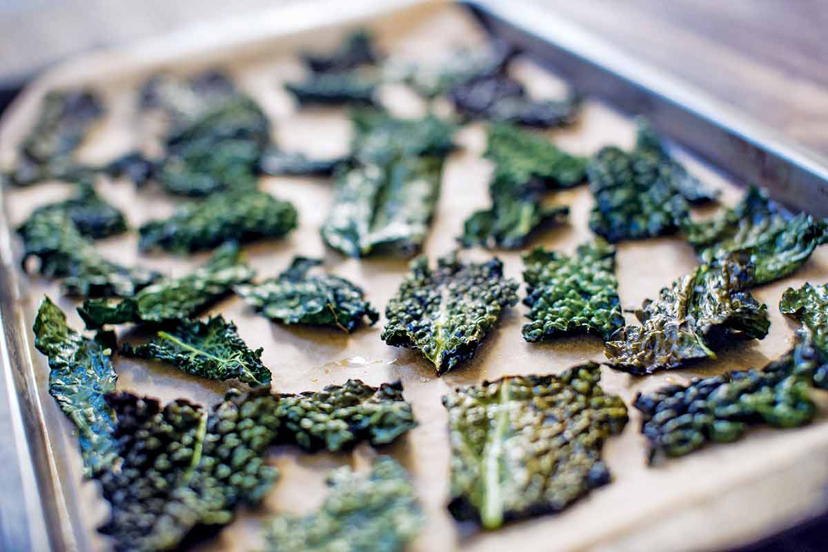 oven roasted kale recipe