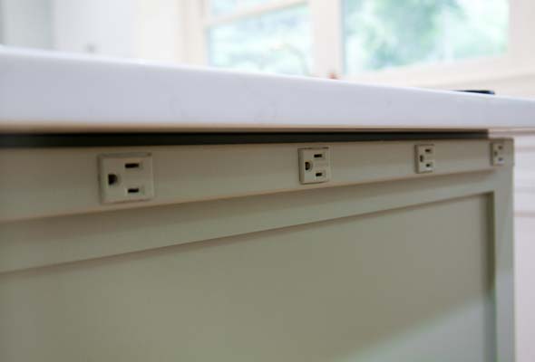 Under-counter Outlet Strips