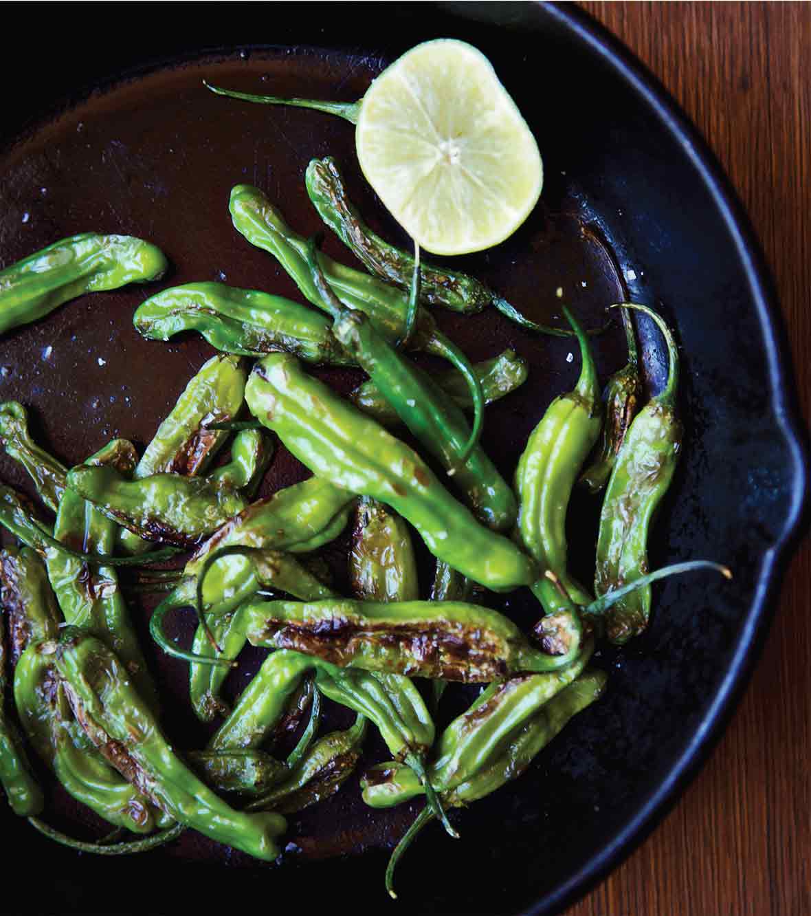 Sautรฉed Shishito Peppers