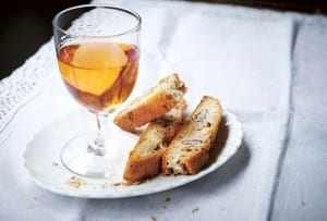 Biscotti with Sweet Wine