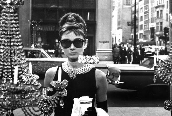 Audrey Hepburn in Breakfast at Tiffany's