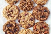 Twelve best oatmeal cookies, each with varied fillings