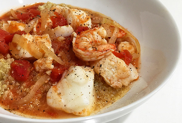Cod-Shrimp Stew Recipe