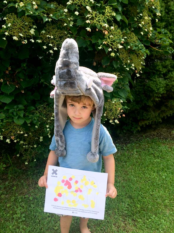 Luca and World Elephant Day