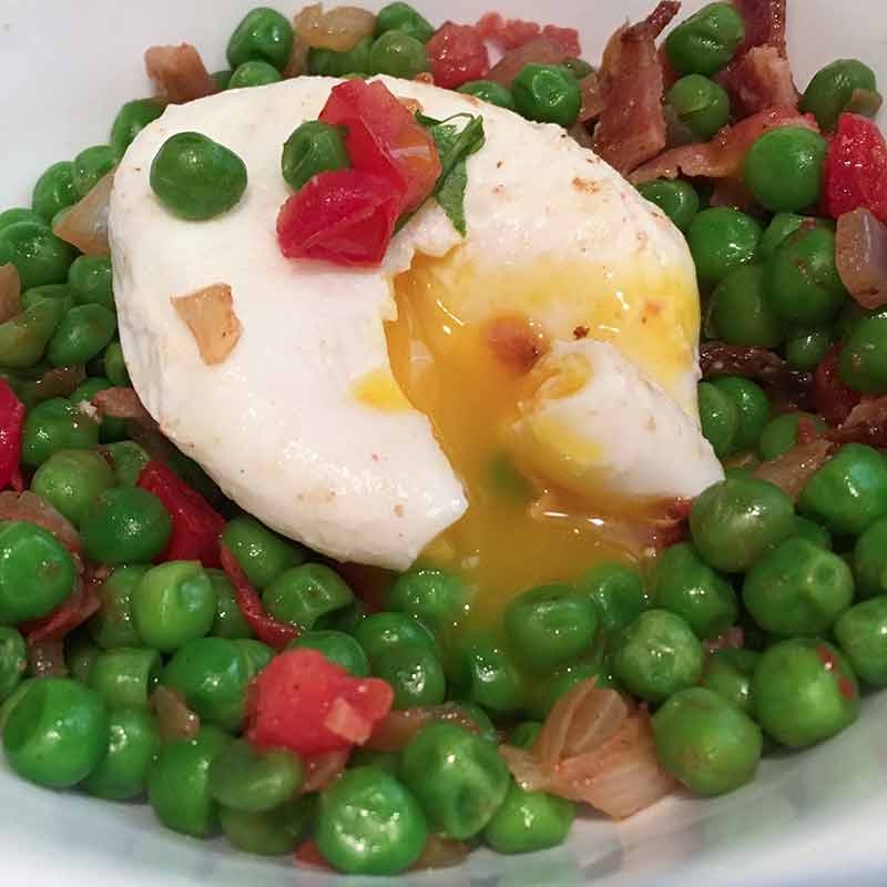 Portuguese Peas and Eggs Recipe