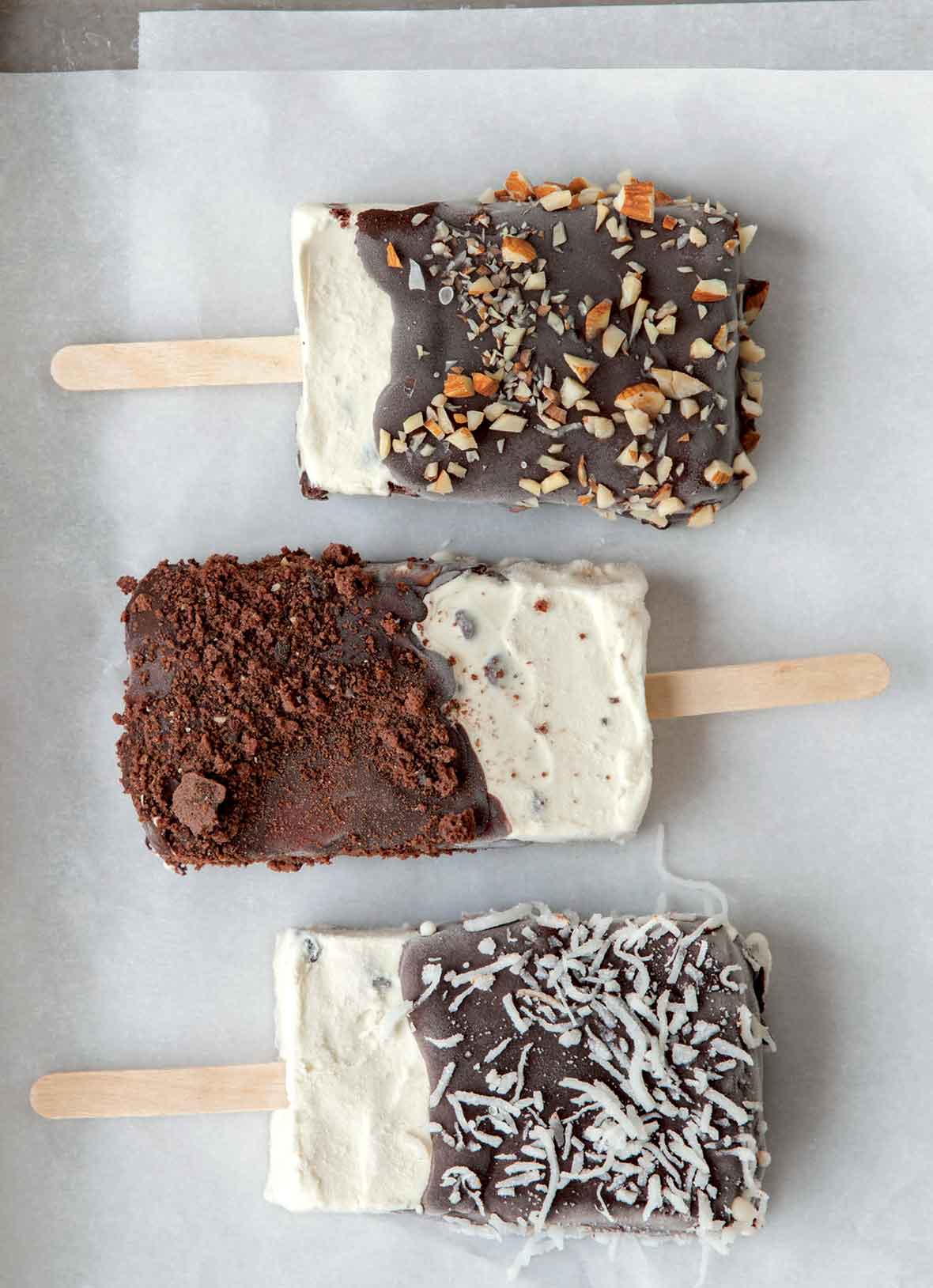 Chocolate Ice Cream Bars - Ice Cream From Scratch