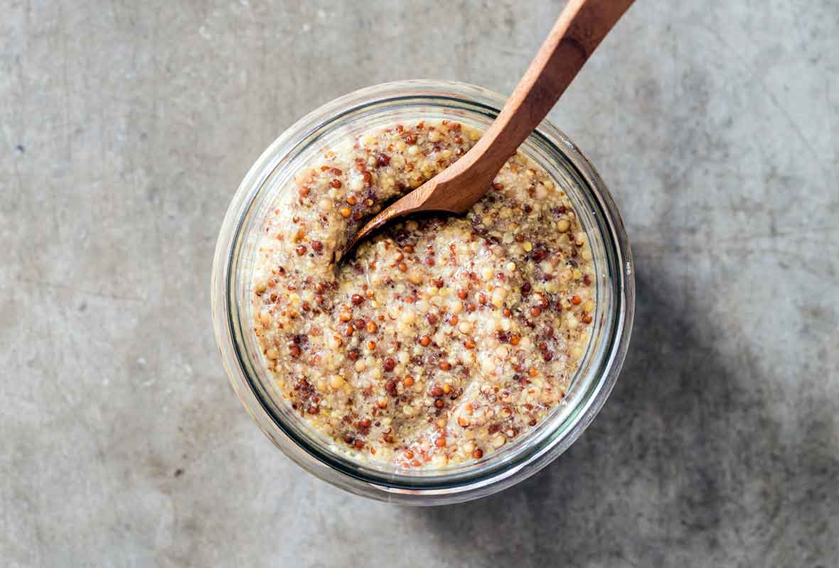 Homemade Whole-Grain Mustard