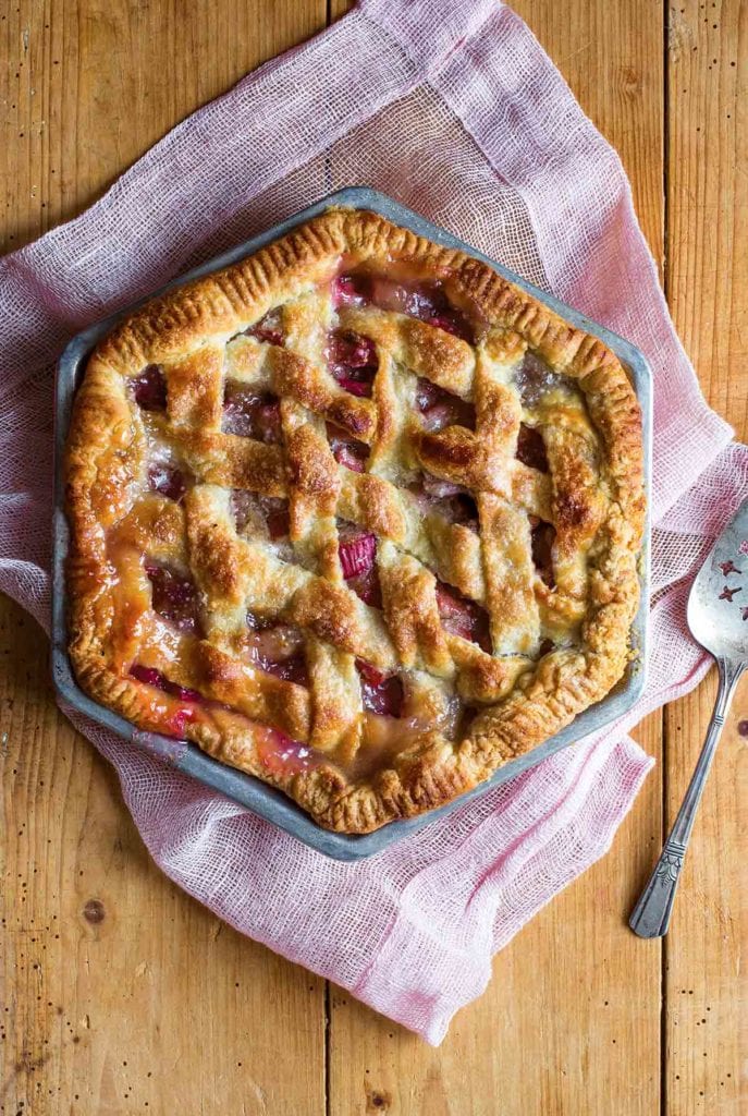 Rhubarb Pie Recipe Leite's Culinaria