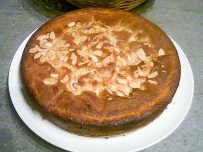 Plum Almond Cake Recipe