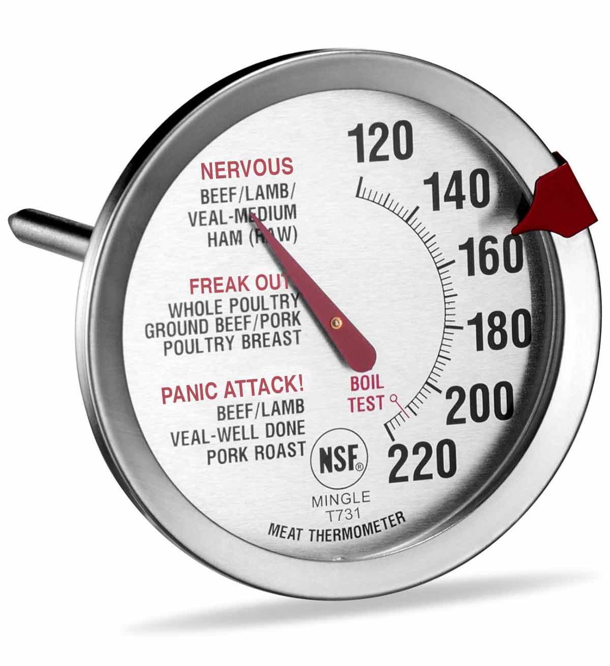 A meat thermometer.
