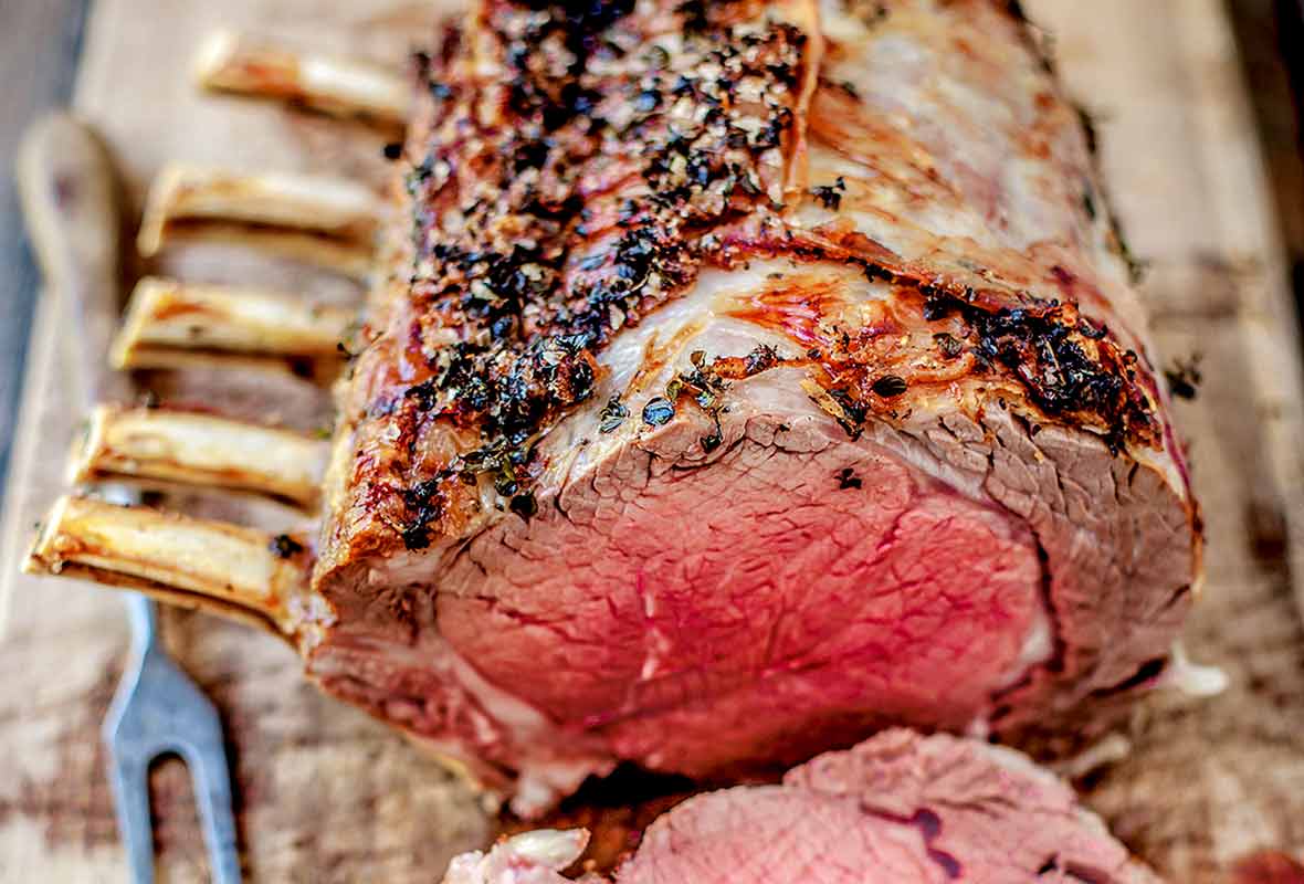 Standing Rib Roast –