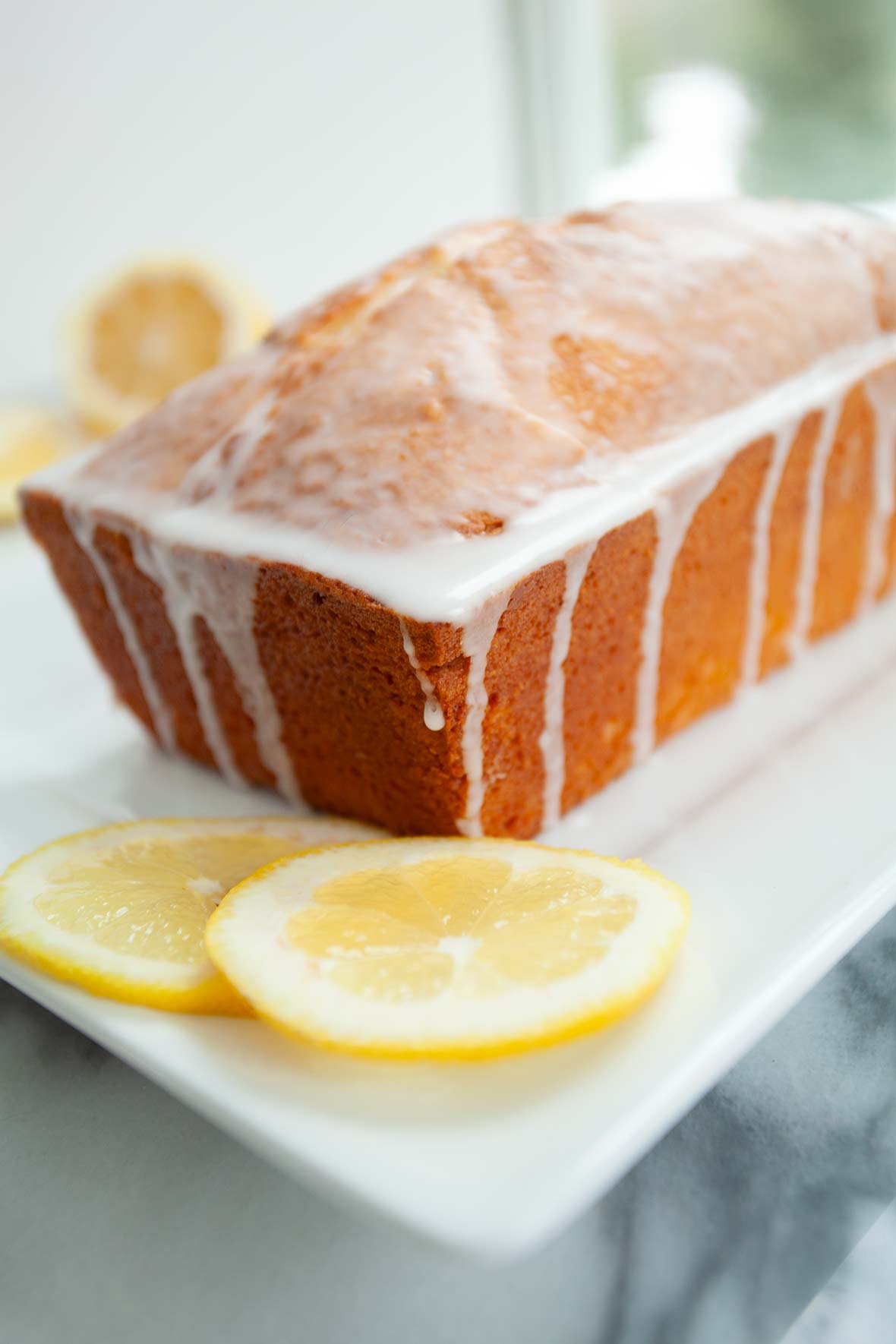 Cream Cheese Pound Cake – Sweet Tea (with Lemon)