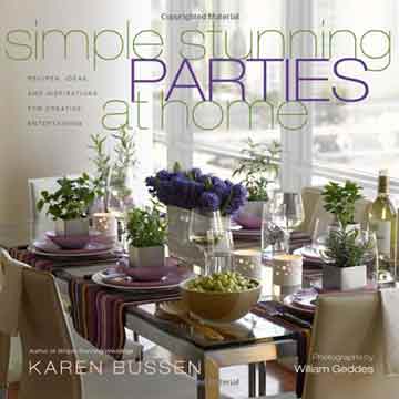 Simply Stunning Parties at Home Cookbook