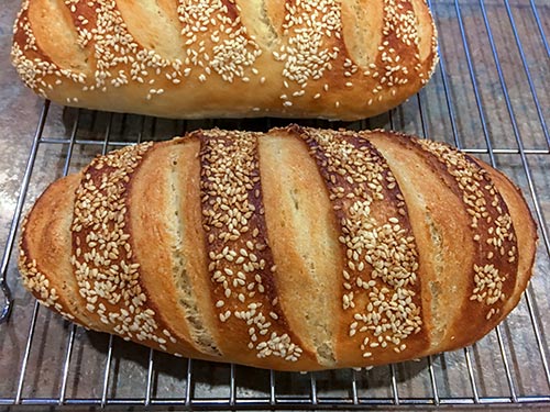 a loaf of deli-style rye from Artisan Bread in 5 Minutes a Day