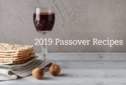 Passover Recipes 2019