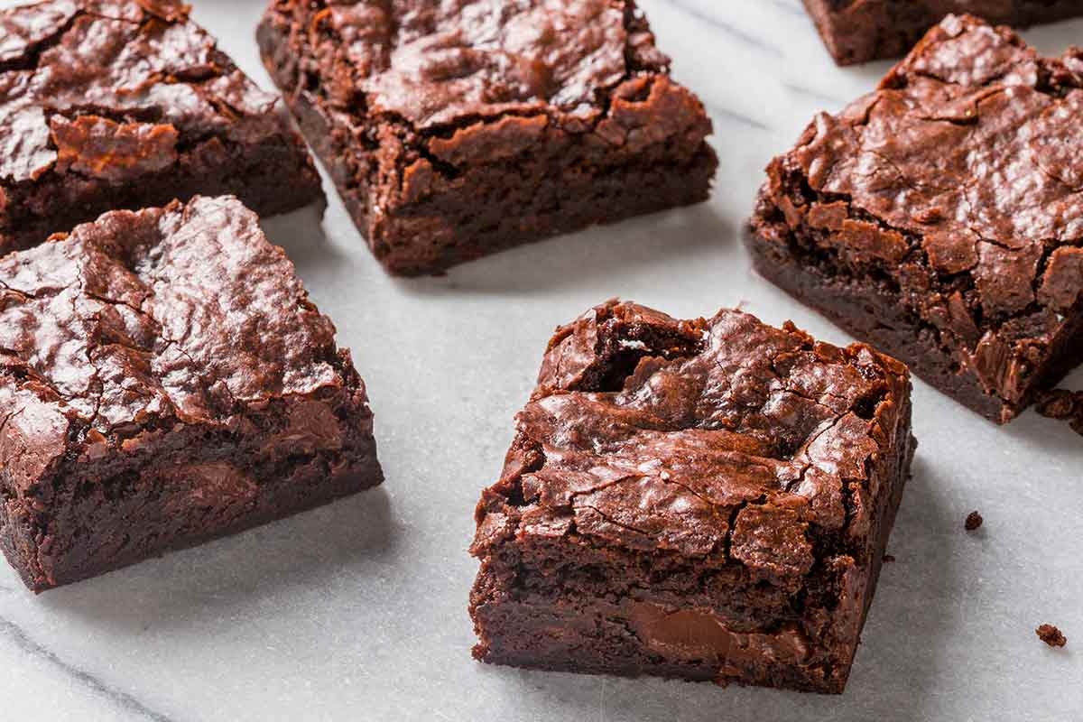 Fudgy Eggless Brownies