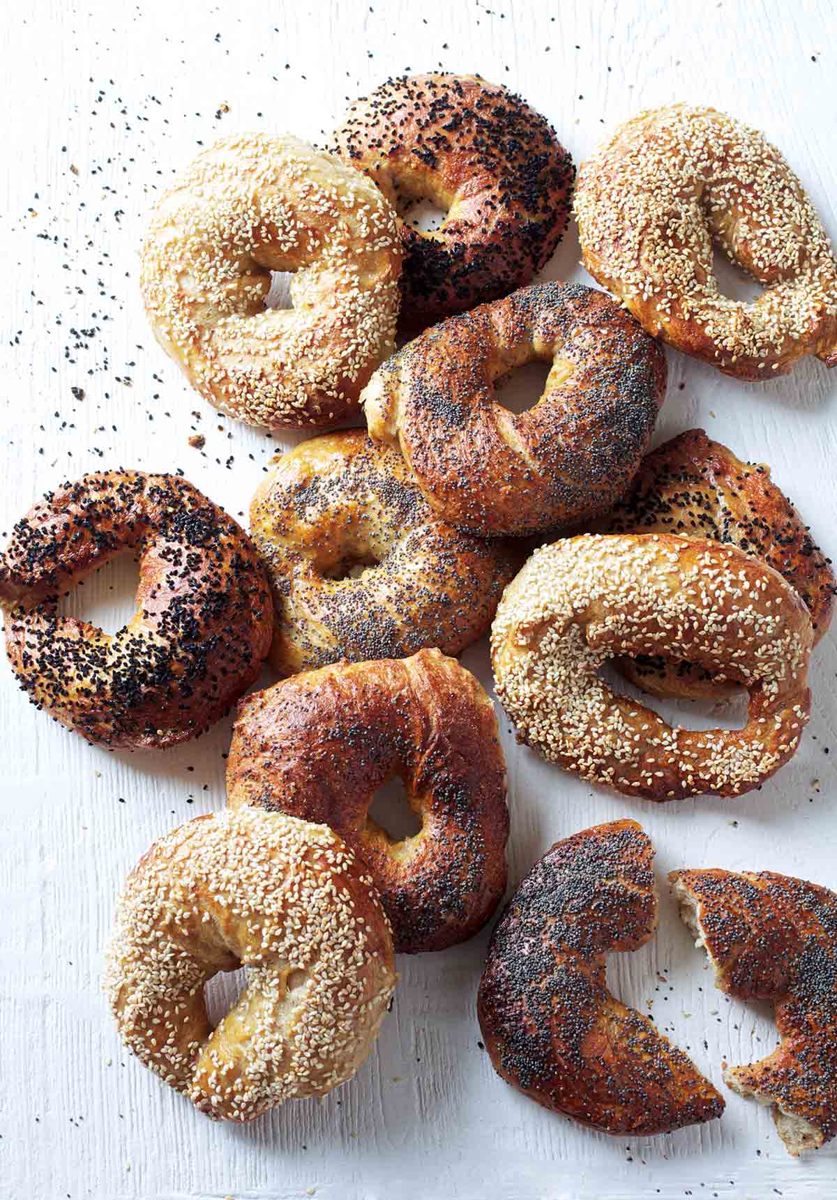 Classic Homemade Bagels Leite's Culinaria