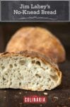 A cut loaf of Jim Lahey's no-knead bread
