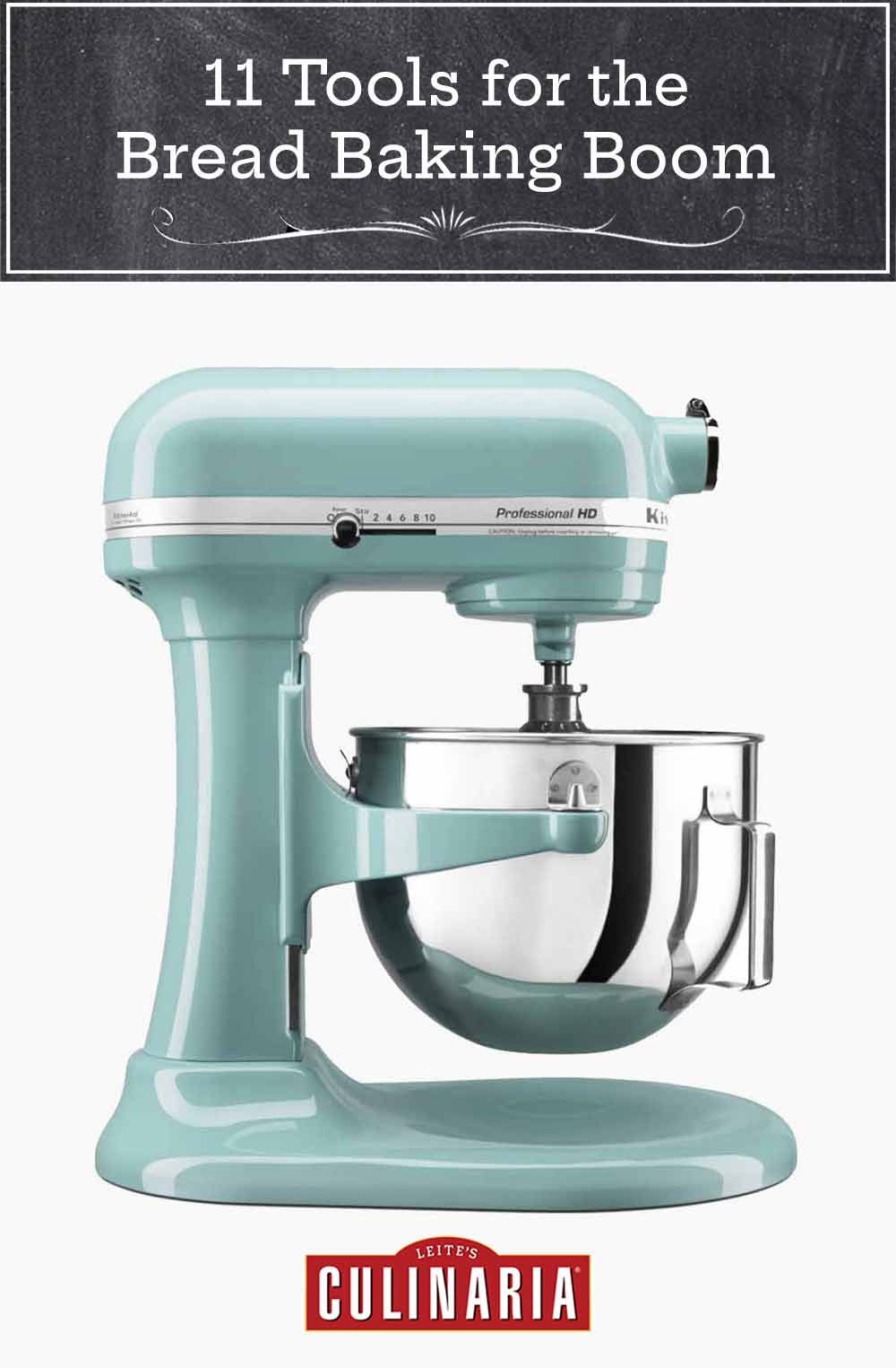 A stand mixer as one of the 11 tools for the bread baking boom.