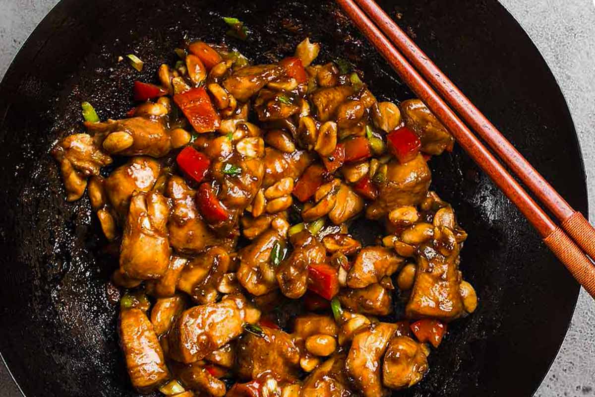 Gong Bao Chicken Recipe, Chinese Recipe