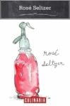 An illustration of a bottle of rosé seltzer.