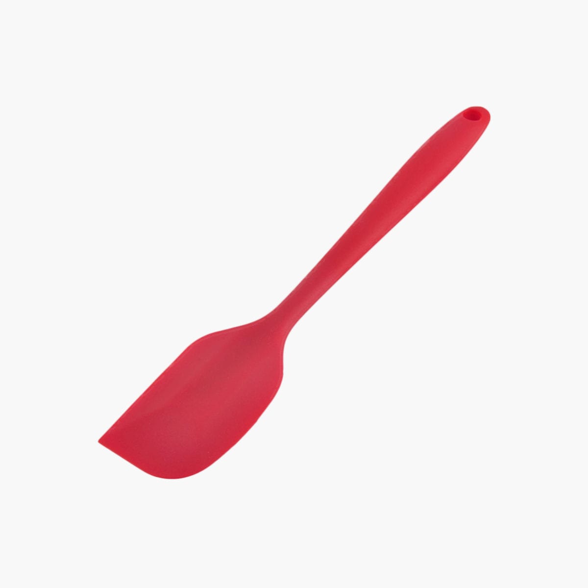 Red silicone spatula