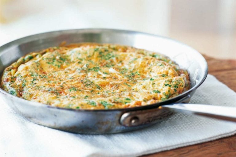 Frittata with Leeks and Herbs – Leite's Culinaria
