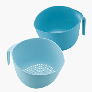 Ayesha Curry Two-Piece Mixing Bowl Set separated.