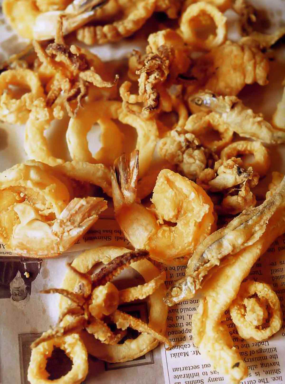 Fritto Misto Amalfitano Recipe | Fried Mixed Seafood With Lemon