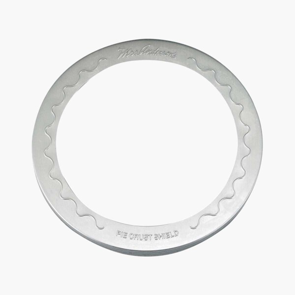 Pie Crust Protector Shield Silver