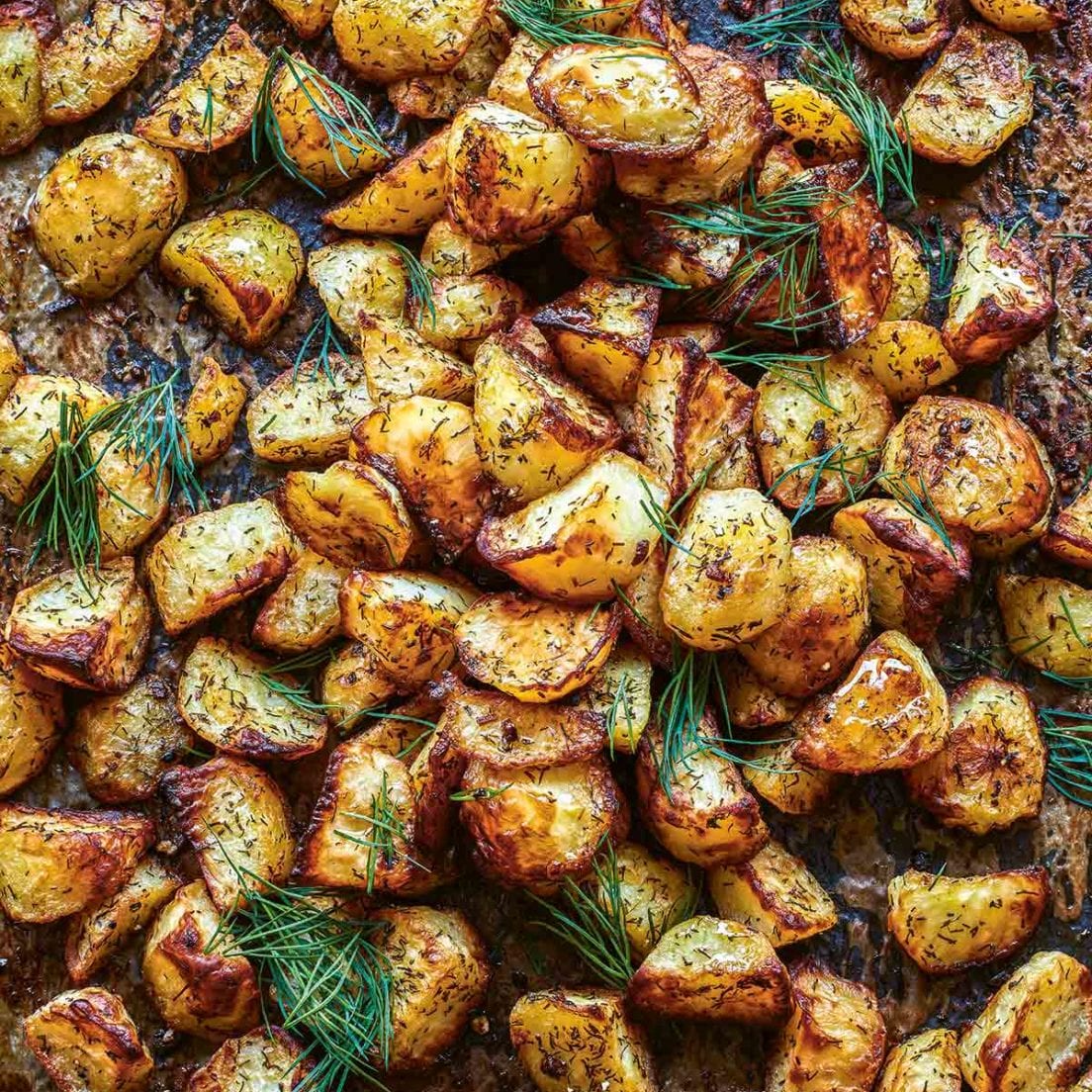 Roasted Potatoes with Dill – Leite's Culinaria