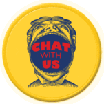 A chat with us button.