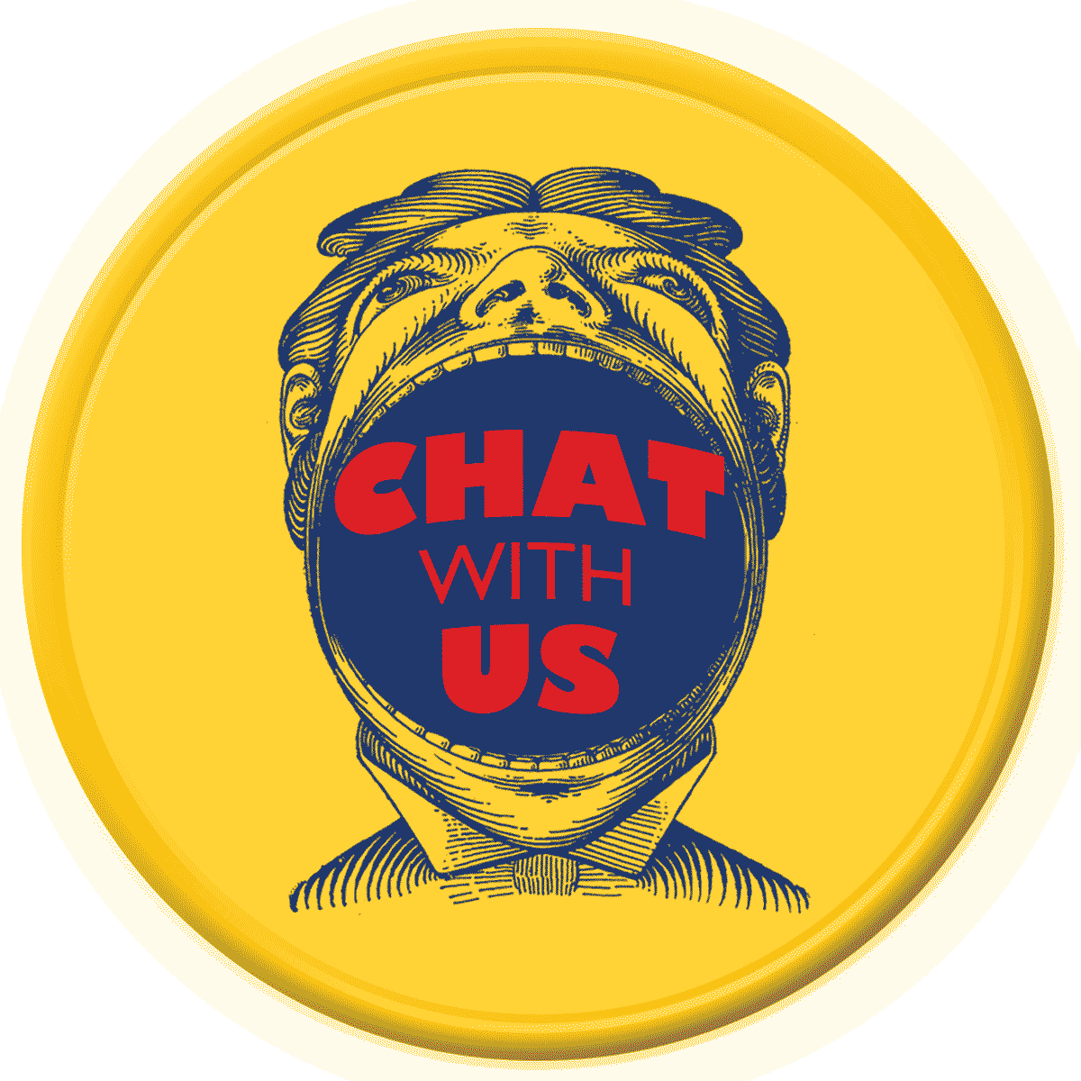 A chat with us button.