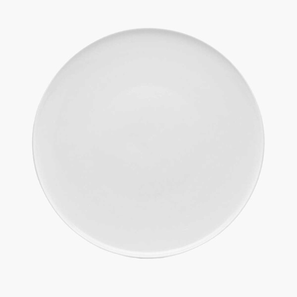 Red Vanilla White Dinnerware plate.