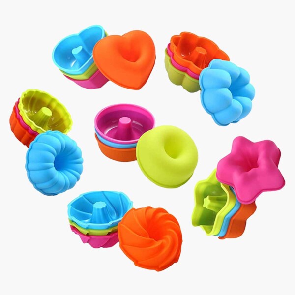 Silicone Cupcake Baking Cups All Colors