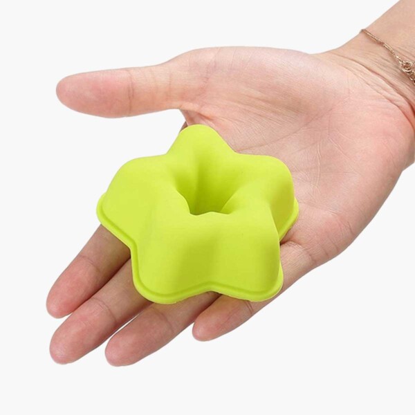 Silicone Cupcake Baking Cups Star
