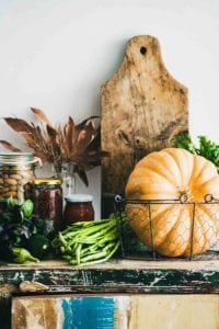 A Thanksgiving larder for the podcast Talking With My Mouth Full, Ep. 36: Thanksgiving Revisited